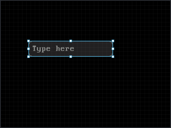 Input box: On the display