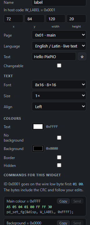 Label: Settings